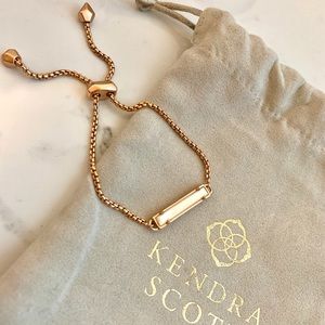 HP✨Kendra Scott Stan Rose Gold Adjustable Bracelet
